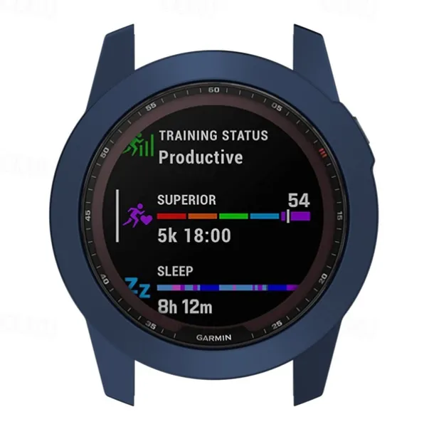 2 Pack Watch Case Compatible with Garmin Fenix 7S / Fenix 7 / Fenix 7X Scratch Resistant Ultra-thin Shockproof Soft TPU Watch Cover