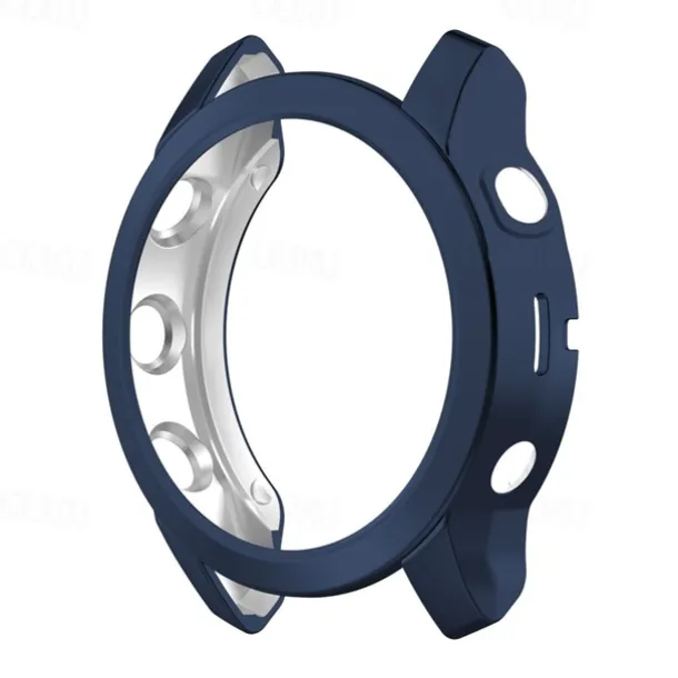 2 Pack Watch Case Compatible with Garmin Fenix 7S / Fenix 7 / Fenix 7X Scratch Resistant Ultra-thin Shockproof Soft TPU Watch Cover