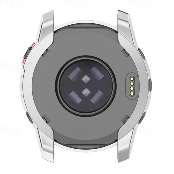 2 Pack Watch Case Compatible with Garmin Fenix 7S / Fenix 7 / Fenix 7X Scratch Resistant Ultra-thin Shockproof Soft TPU Watch Cover