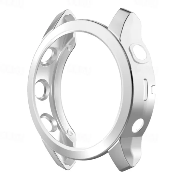 2 Pack Watch Case Compatible with Garmin Fenix 7S / Fenix 7 / Fenix 7X Scratch Resistant Ultra-thin Shockproof Soft TPU Watch Cover