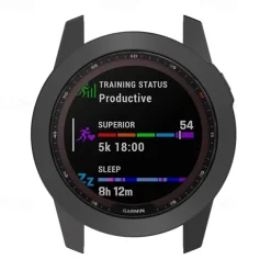 2 Pack Watch Case Compatible with Garmin Fenix 7S / Fenix 7 / Fenix 7X Scratch Resistant Ultra-thin Shockproof Soft TPU Watch Cover