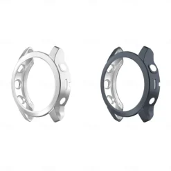 2 Pack Watch Case Compatible with Garmin Fenix 7S / Fenix 7 / Fenix 7X Scratch Resistant Ultra-thin Shockproof Soft TPU Watch Cover