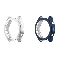 2 Pack Watch Case Compatible with Garmin Fenix 7S / Fenix 7 / Fenix 7X Scratch Resistant Ultra-thin Shockproof Soft TPU Watch Cover