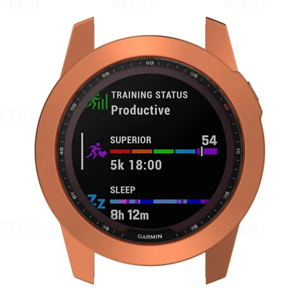 2 Pack Watch Case Compatible with Garmin Fenix 7S / Fenix 7 / Fenix 7X Scratch Resistant Ultra-thin Shockproof Soft TPU Watch Cover