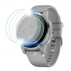 3 Pack Watch Screen Protector Compatible with Garmin Vivosmart 4 Venu Garmin Active Garmin Vivoactive 4 Vivoactive 4S Privacy Screen Protectors High Definition Shock Proof TPU Watch Accessories