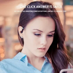 2023 Painless Ear-hook Bluetooth 5.0 EDR Business Headphoneergonomic design Non-earplugs Wireless sport Earphone with Mic