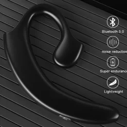 2023 Painless Ear-hook Bluetooth 5.0 EDR Business Headphoneergonomic design Non-earplugs Wireless sport Earphone with Mic