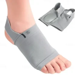 1 Pair Arch Support Sleeves, Plantar Fasciitis and Heel Spur Relief Socks, Orthopedic Foot Care Inserts for Flat Feet and Pain Relief