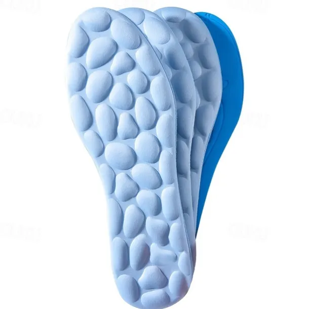 1 Pair Comfortable Gel Insoles with Massage Pebble Design – Arch Support and Shock Absorption for All-Day Foot Comfort