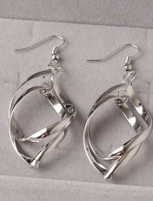 1 Pair Drop Earrings For Women's Party Evening Gift Date Alloy Fancy Fashion