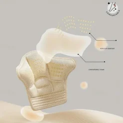 1 Pair Heel Sticker Anti-drop Heel, Foot Sports Insole Heel Sticker, Half Size Pad For Big Shoes, Adjustable Shoes Pads