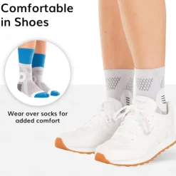 1 Pair Neuropathy Socks for Women and Men - Toeless Compression Socks Foot Neuropathy Socks, Peripheral Neuropathy Socks, Diabetic Neuropathy Socks, Arthritis Sock