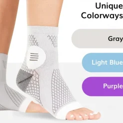 1 Pair Neuropathy Socks for Women and Men - Toeless Compression Socks Foot Neuropathy Socks, Peripheral Neuropathy Socks, Diabetic Neuropathy Socks, Arthritis Sock