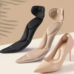1 Pair Shock Absorption / Breathable / Wearable Insole & Inserts Special Material All Shoes All Seasons Women's Black / Beige