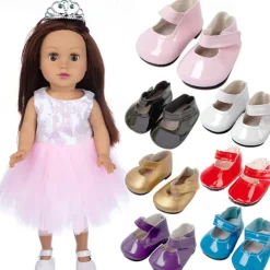7 Pairs Doll Shoes Boots Dolls Accessories for 18 Inch Doll