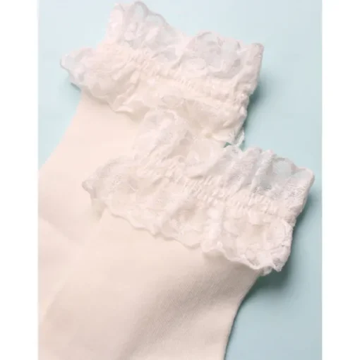 1 PairWomen's Ankle Socks Low Cut Socks Wedding Party Daily Lace Retro Classic Lolita Vintage Retro Washable Socks