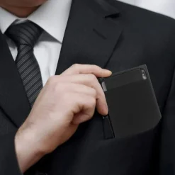 1 Pc Slim Aluminum Wallet Credit Card Holder RFID Wallet Metal Thin Slim Bank Card Case Men Women Pop-up Credit Card Bag
