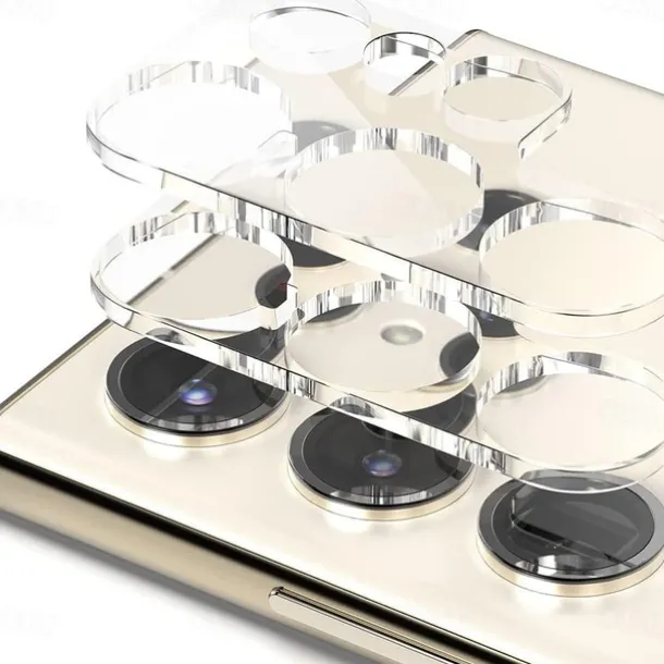 3 pcs Camera Lens Protector For Samsung Galaxy S25 Ultra S25 Ultra Plus S24 Ultra Plus S23 S22 S21 S20 Ultra Plus FE A72 A52 A42 A32 A22 A12 A02 Tempered Glass 9H Hardness High Definition Scratch
