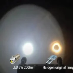 6 Pcs Flashlight LED Bulb Lighting Light Source P13.5s Ba9s E10 Led Bulb 3w Plug-In Light High Brightness Small Bulb 3v 6v 12v 24v 1 LED Beads 3535 Warm White White