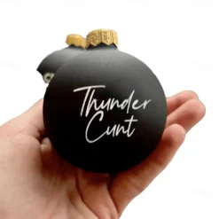 12 PCS Funny Christmas/Halloween Ornament, Funny Ornament Balls Christmas Ornament, Xmas Holiday Gag Gifts Sweary Bauble Bundle Christmas/Halloween Decorations