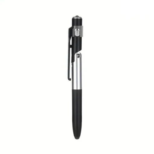 1 PCS Multi-function 4-in-1 Foldable Ballpoint Pen Stylus (Flashlight Support) For Tablet Cellphone Gift For Birthday/Easter/President's Day/Boy/Girlfriends