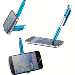 1 PCS Multi-function 4-in-1 Foldable Ballpoint Pen Stylus (Flashlight Support) For Tablet Cellphone Gift For Birthday/Easter/President's Day/Boy/Girlfriends