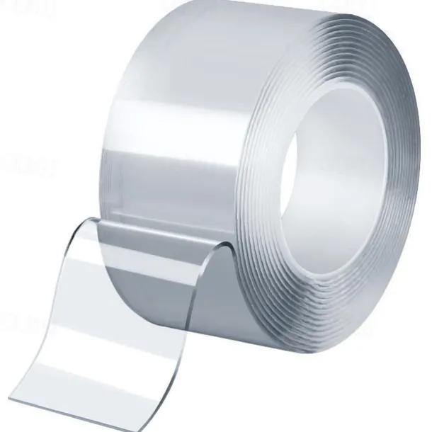 2 PCS Nano Tape with No Trace Magic Adhesive Transparent Adhesive High Viscosity Strong Acrylic Double-Sided Adhesive