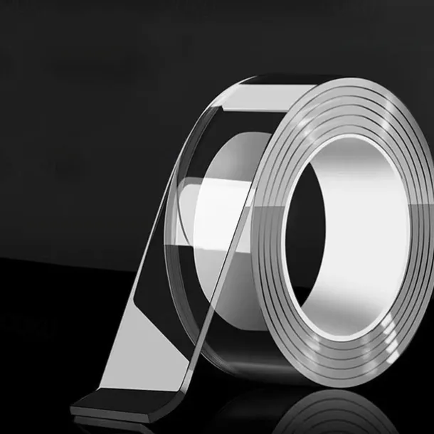 2 PCS Nano Tape with No Trace Magic Adhesive Transparent Adhesive High Viscosity Strong Acrylic Double-Sided Adhesive