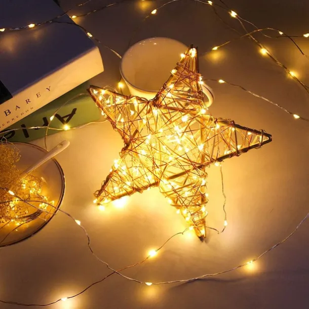 30 PCS 12PCS 6PCS Fairy Lights Battery Operated (Included) 600LED 240LED 120LED Mini String Lights Waterproof Copper Wire Firefly Starry Lights for Halloween Party Christmas Festivals Decorations