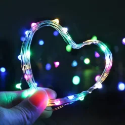 30 PCS 12PCS 6PCS Fairy Lights Battery Operated (Included) 600LED 240LED 120LED Mini String Lights Waterproof Copper Wire Firefly Starry Lights for Halloween Party Christmas Festivals Decorations