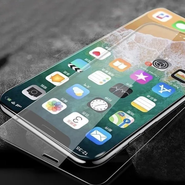 5 pcs Screen Protector For Apple iPhone 16 iPhone 15 14 Pro Max Tempered Glass 9H Hardness Anti-Fingerprint High Definition Explosion Proof 3D Touch Compatible