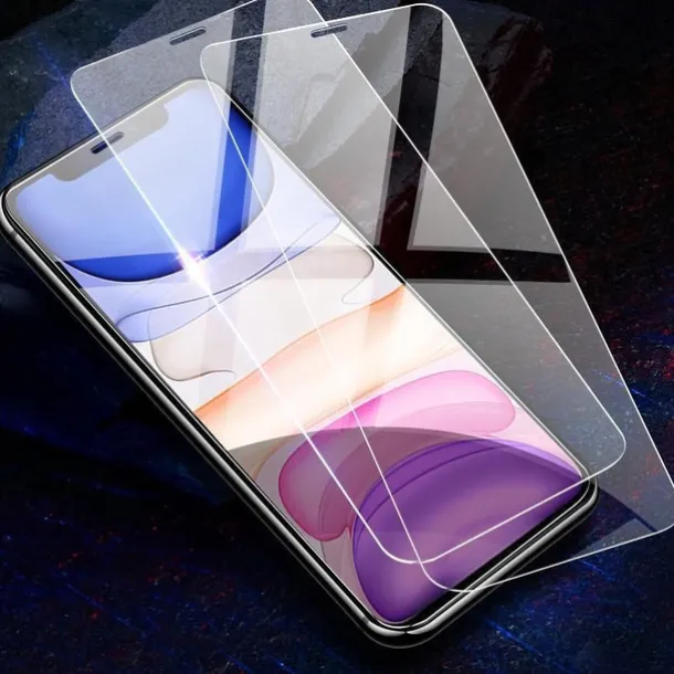 5 pcs Screen Protector For Apple iPhone 16 iPhone 15 14 Pro Max Tempered Glass 9H Hardness Anti-Fingerprint High Definition Explosion Proof 3D Touch Compatible