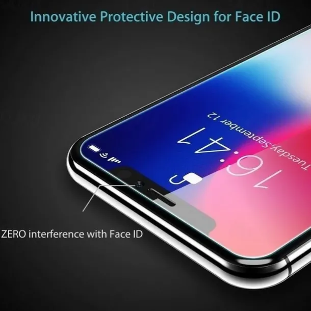 5 pcs Screen Protector For Apple iPhone 16 iPhone 15 14 Pro Max Tempered Glass 9H Hardness Anti-Fingerprint High Definition Explosion Proof 3D Touch Compatible