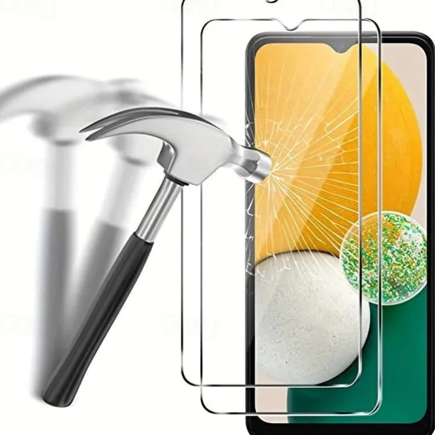 2 pcs Screen Protector For Samsung Galaxy S25 Ultra Plus A54 A34 A14 A73 A53 A33 A23 A13 A72 A52 A42 A32 A22 A12 A02 A71 A51 A41 A31 A21 A11 A01 Tempered Glass 9H Hardness Anti-Fingerprint High