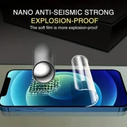 5 pcs Screen Protector For Apple iPhone 16 iPhone 15 Pro Max Plus iPhone 15 14 Pro Max TPU Hydrogel Anti Bubbles Anti-Fingerprint Ultra Thin 3D Touch Compatible Scratch Proof