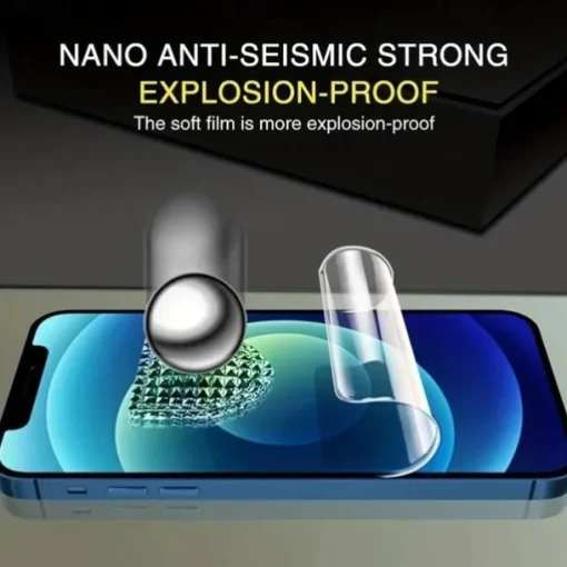 5 pcs Screen Protector For Apple iPhone 16 iPhone 15 Pro Max Plus iPhone 15 14 Pro Max TPU Hydrogel Anti Bubbles Anti-Fingerprint Ultra Thin 3D Touch Compatible Scratch Proof