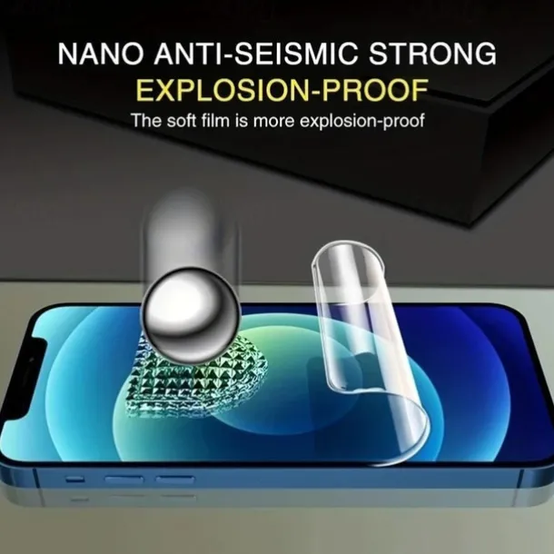 5 pcs Screen Protector For Apple iPhone 16 iPhone 15 Pro Max Plus iPhone 15 14 Pro Max TPU Hydrogel Anti Bubbles Anti-Fingerprint Ultra Thin 3D Touch Compatible Scratch Proof