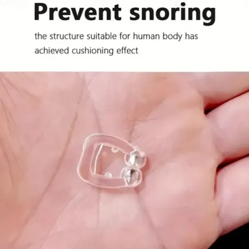 4 PCS Silicone Magnetic Anti Snore Stop Snoring Nose Clip Sleep Tray Sleeping Aid