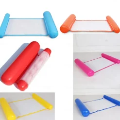 1 pcs Summer Inflatable Foldable Floating Row Swimming Pool Water Hammock Air Mattresses Bed Beach Pool Toy Water Lounge Chair,Inflatable for Pool