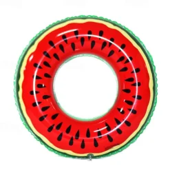 3 PCS Swimming Rings Inflatable Pool Floats for Kids Adults 32.5'' Fruits Pool Floaties Rings Tube Toys for Summer Beach Water Float Party, Swimming Pool, Ocean, Beach Time