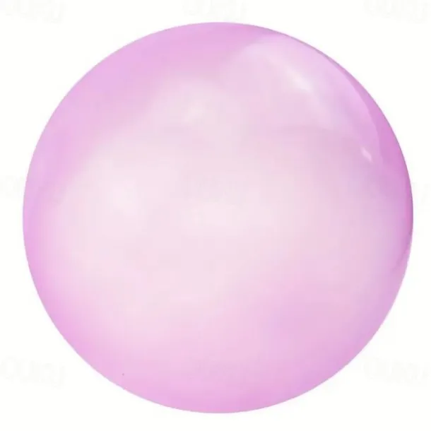 1/2/3 pcs Toy Bubble Ball with pump 27/47 inch Holiday Bouncy Ball Elastic Super Large Beach Balloon Inflatable Funny Toy Ball for Garden Outdoor Indoor Play