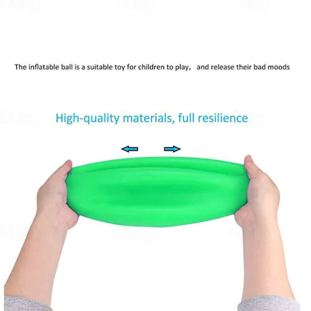 1/2/3 pcs Toy Bubble Ball with pump 27/47 inch Holiday Bouncy Ball Elastic Super Large Beach Balloon Inflatable Funny Toy Ball for Garden Outdoor Indoor Play