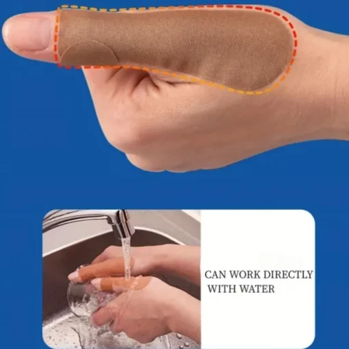 2 Pcs Waterproof Finger and Toe Protective Adhesive Bandages - Flexible and Breathable Blister Prevention Pads for Daily Use, Sports, and Outdoor Activities