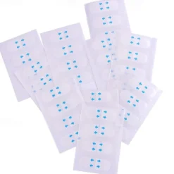 40 Pieces Invisible Thin Facial Stickers Tight Facial Line Wrinkle Sagging Skin V-Shape Face Lift Tape