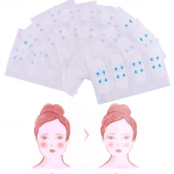40 Pieces Invisible Thin Facial Stickers Tight Facial Line Wrinkle Sagging Skin V-Shape Face Lift Tape