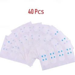 40 Pieces Invisible Thin Facial Stickers Tight Facial Line Wrinkle Sagging Skin V-Shape Face Lift Tape