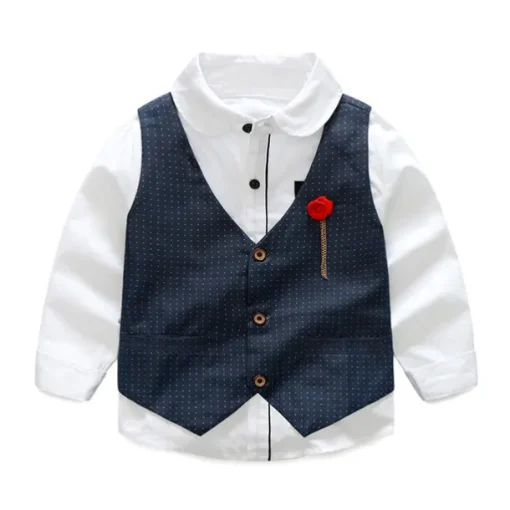 3 Pieces Ring Bearer Suit Boys Kids Suit Formal Suit Suit & Blazer Clothing Set School Formal Home Cool Gentle Plaid Print Black Wine Red Cotton