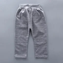 2 Pieces Ring Bearer Suit Boys Kids Shirt & Pants Clothing Set Outdoor Vacation Casual Fashion Casual Plaid Stripe White Gray Cotton