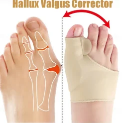 9 Piecse Soft Silicone Gel Toe Separator Hallux Valgus Bunion Spacers 0verlapping Toes Corrector Bunion Corrector Orthotics Pain Relief Foot Care