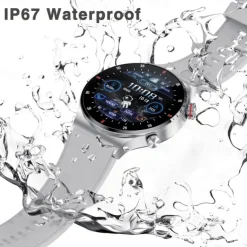 696 QW33 Smart Watch Fitness Tracker ECG PPG Bluetooth Call Reminder Android iOS IP67 46mm 1.28